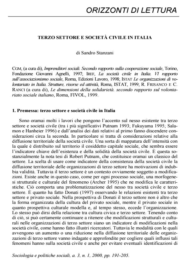 Anteprima articolo