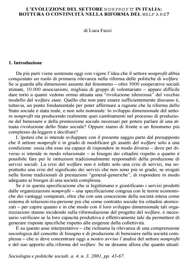 Anteprima articolo