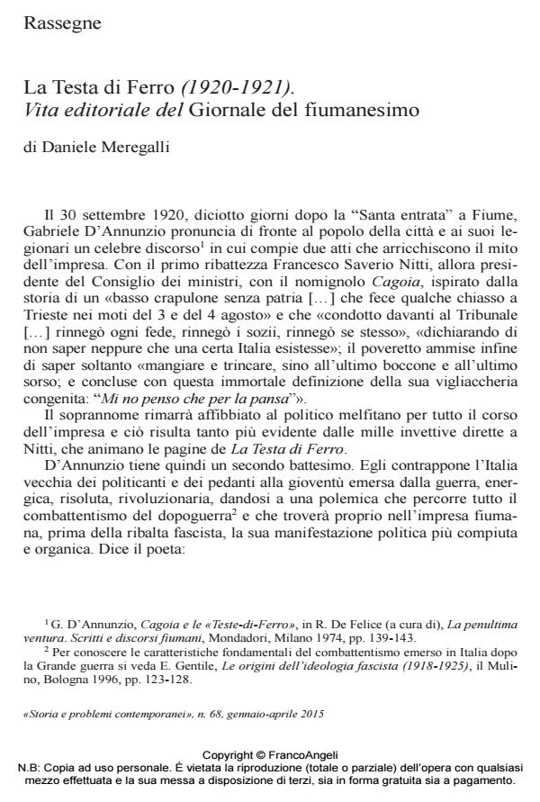 Anteprima articolo