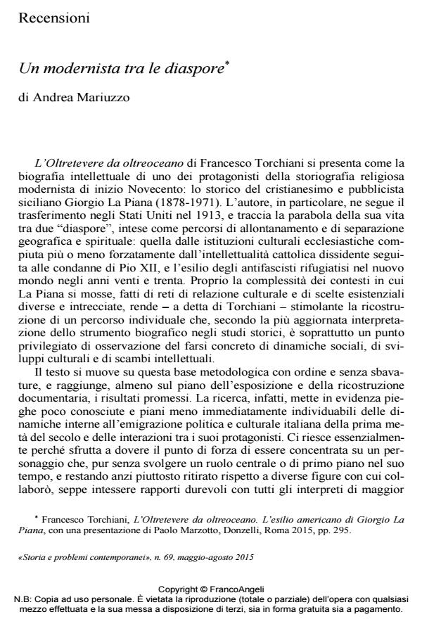 Anteprima articolo