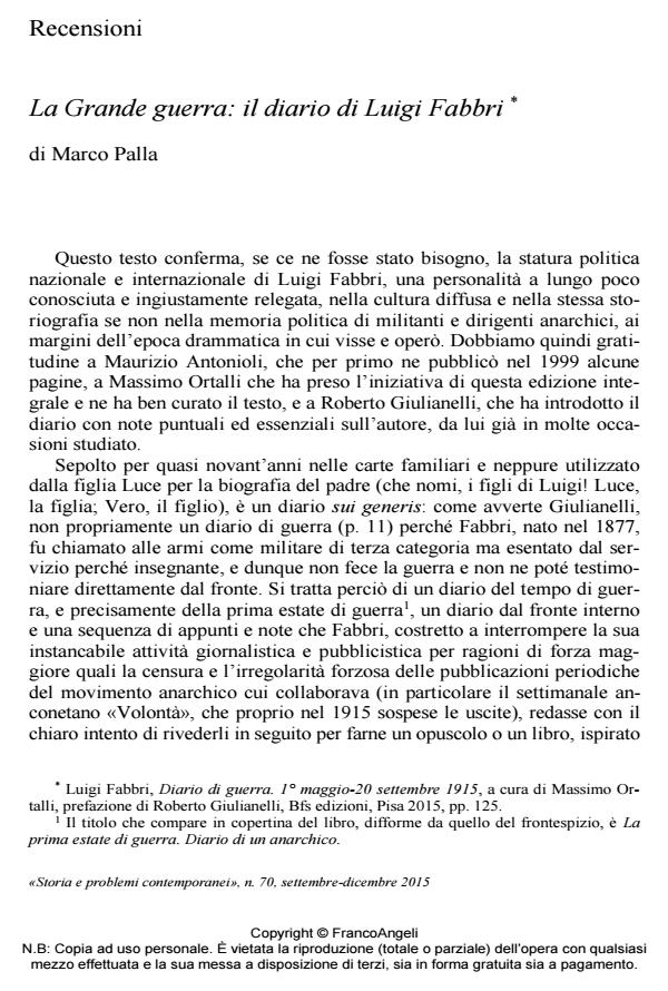 Anteprima articolo