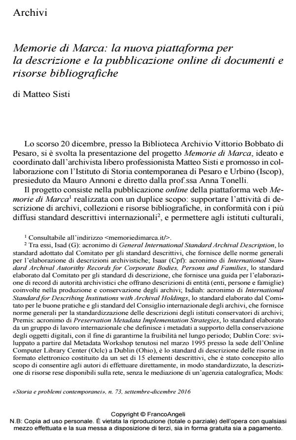 Anteprima articolo