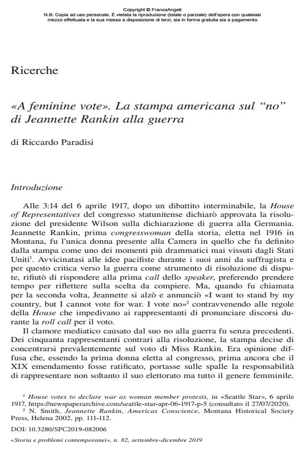 Anteprima articolo