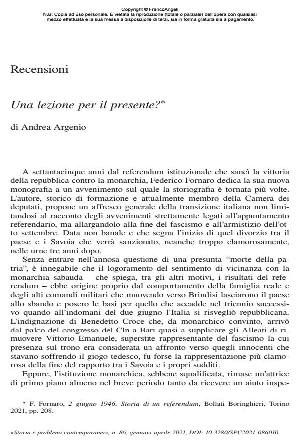 Anteprima articolo