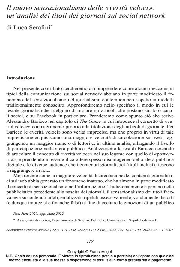 Anteprima articolo