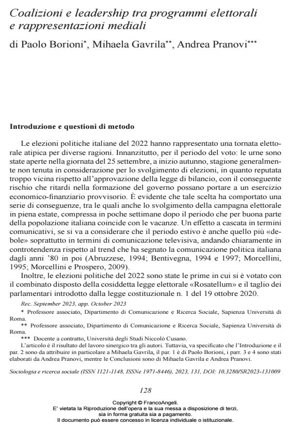 Anteprima articolo