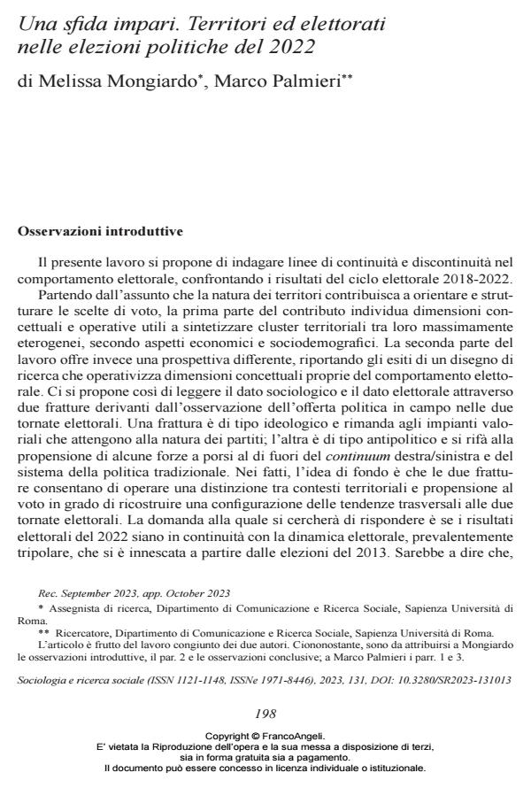 Anteprima articolo