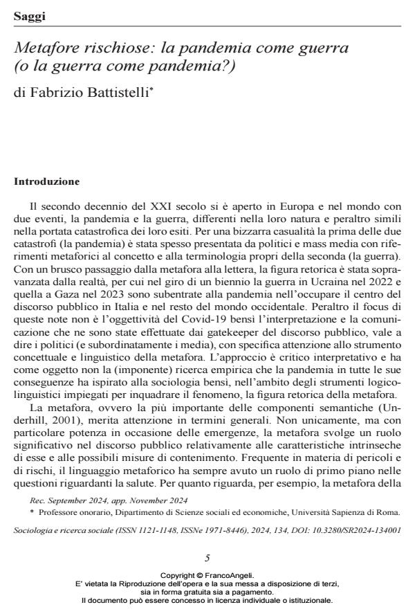 Anteprima articolo