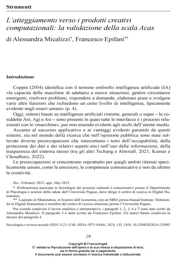 Anteprima articolo