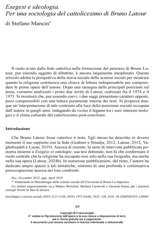 Anteprima articolo