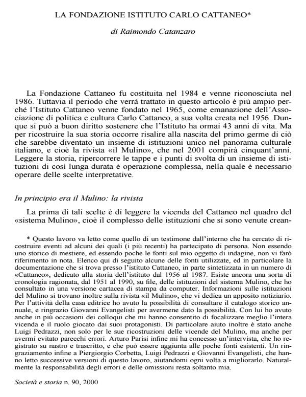 Anteprima articolo