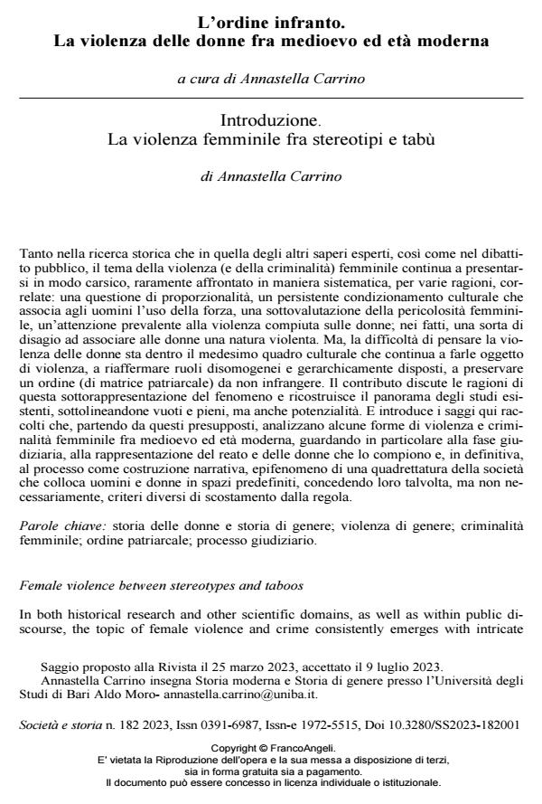 Anteprima articolo