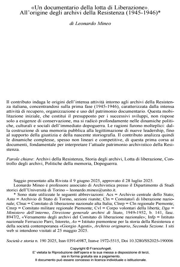 Anteprima articolo