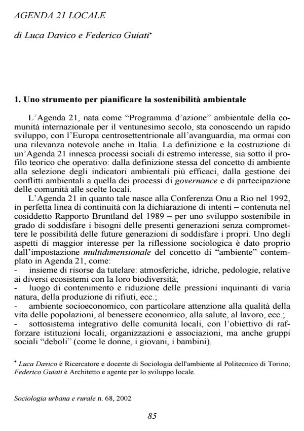 Anteprima articolo