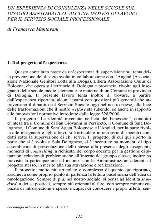 Anteprima articolo