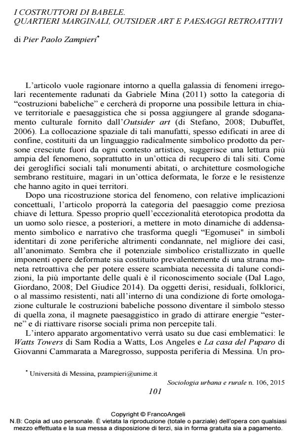 Anteprima articolo