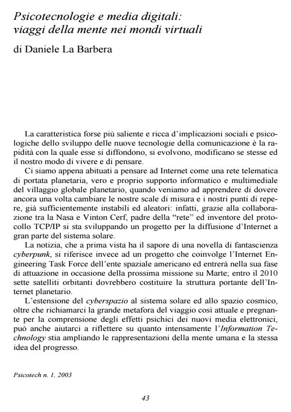 Anteprima articolo