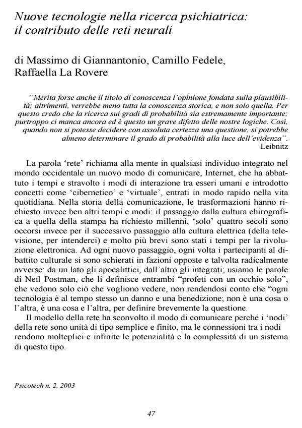 Anteprima articolo