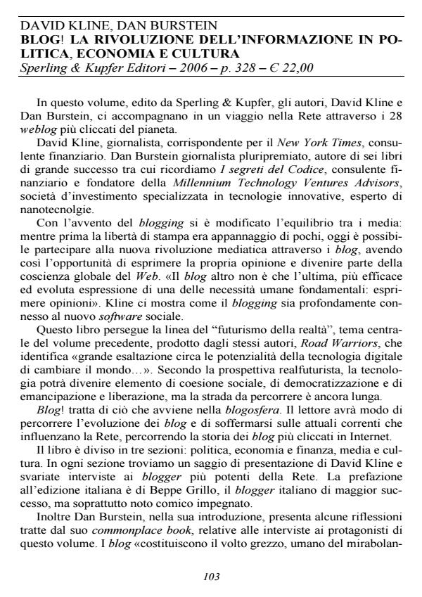 Anteprima articolo