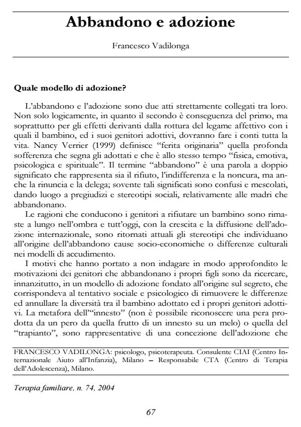 Anteprima articolo