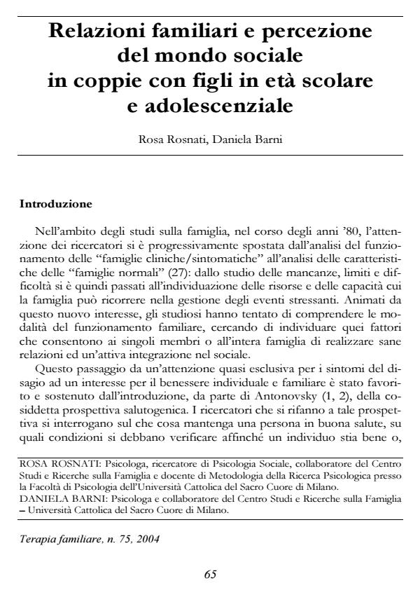 Anteprima articolo