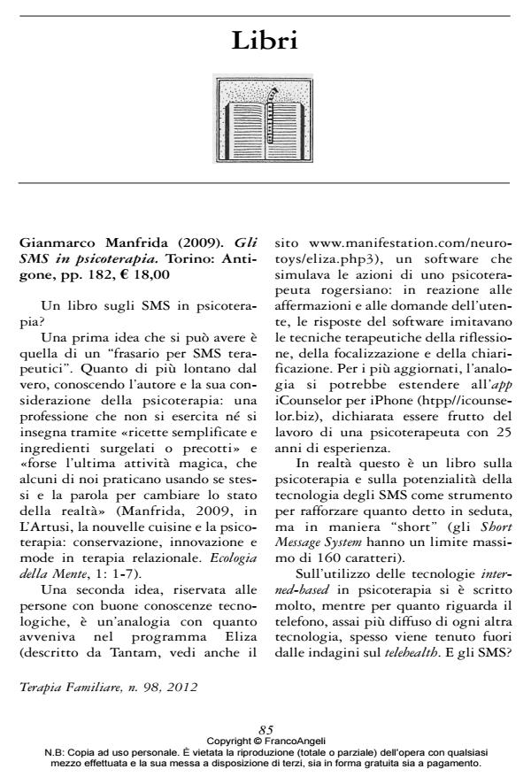 Anteprima articolo