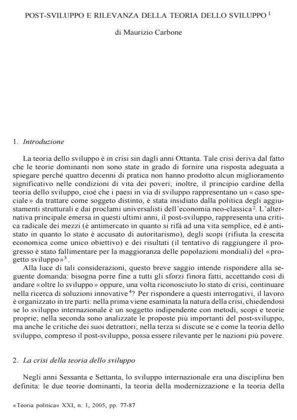 Anteprima articolo