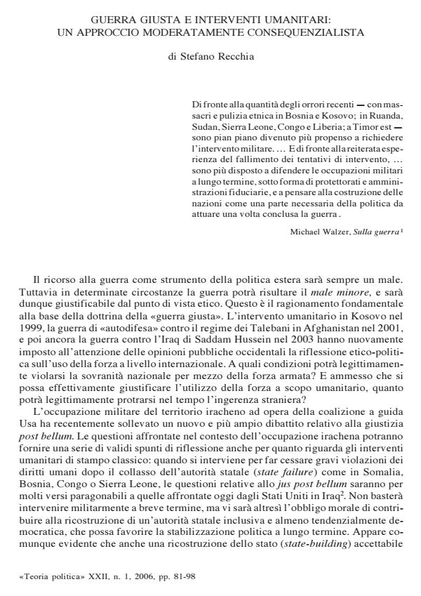 Anteprima articolo