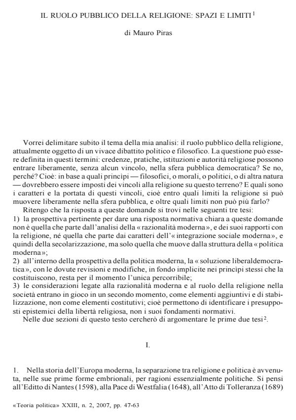 Anteprima articolo