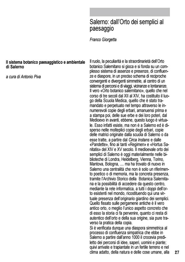 Anteprima articolo