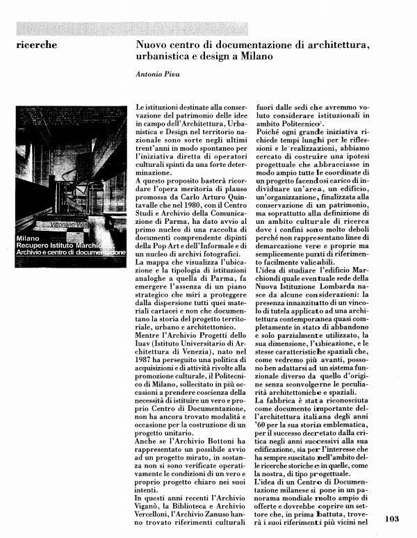 Anteprima articolo