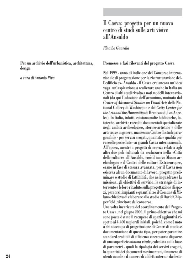 Anteprima articolo