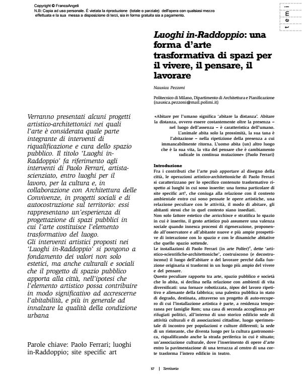 Anteprima articolo