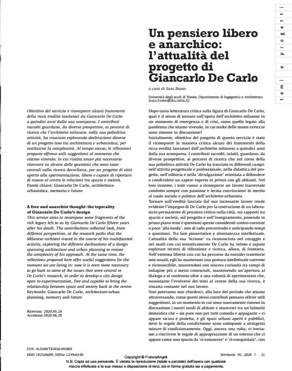 Anteprima articolo