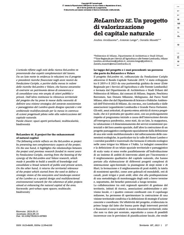 Anteprima articolo