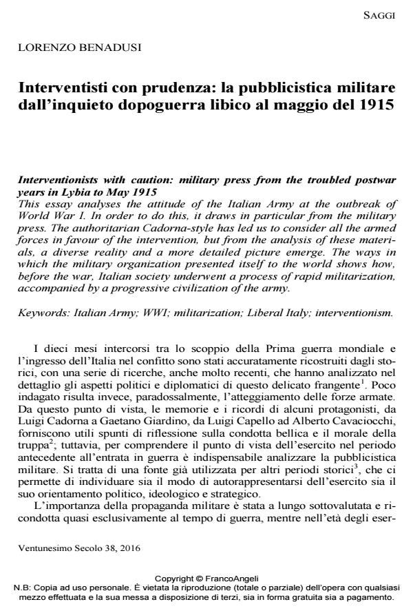 Anteprima articolo