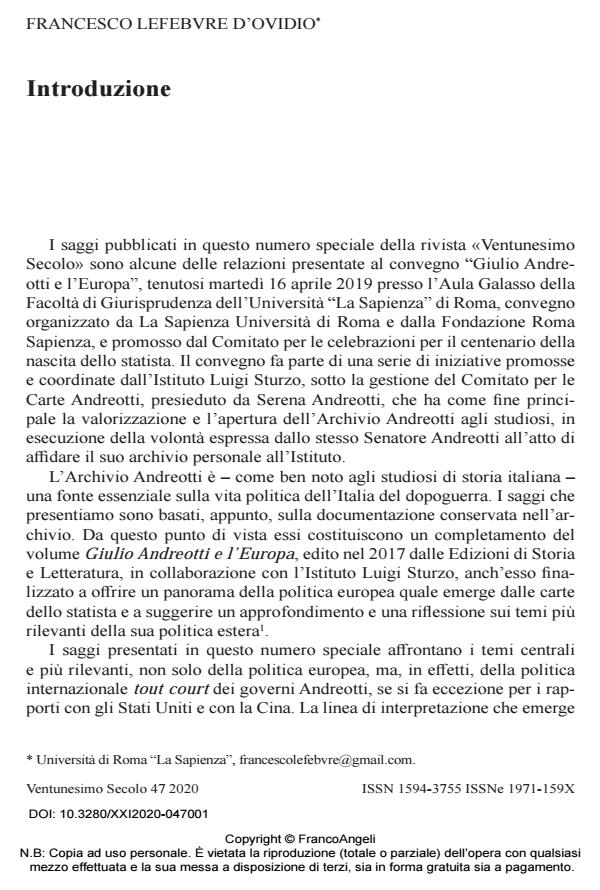 Anteprima articolo