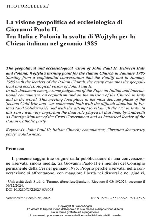 Anteprima articolo